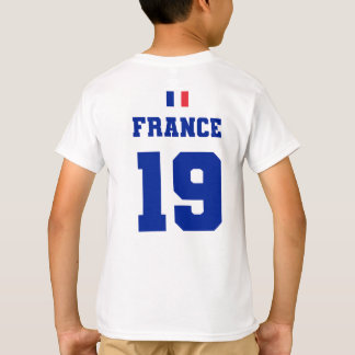 France Football Soccer Team #19 Kids T - Shirt