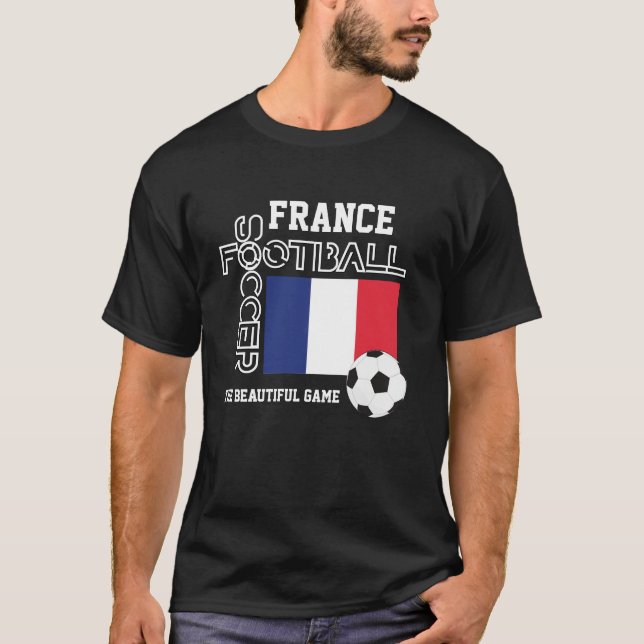 FRANCE Fußball T-Shirt (Vorderseite)