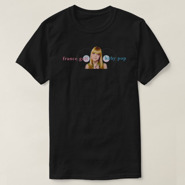 France Gall - Baby Pop Essential T - Shirt (Design vorne)