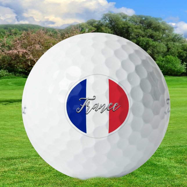 France Golf Balls & French Flag Golfers / Patriots Golfball (Von Creator hochgeladen)
