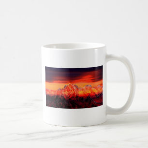 France Mont Blanc Cable Car Kaffeetasse