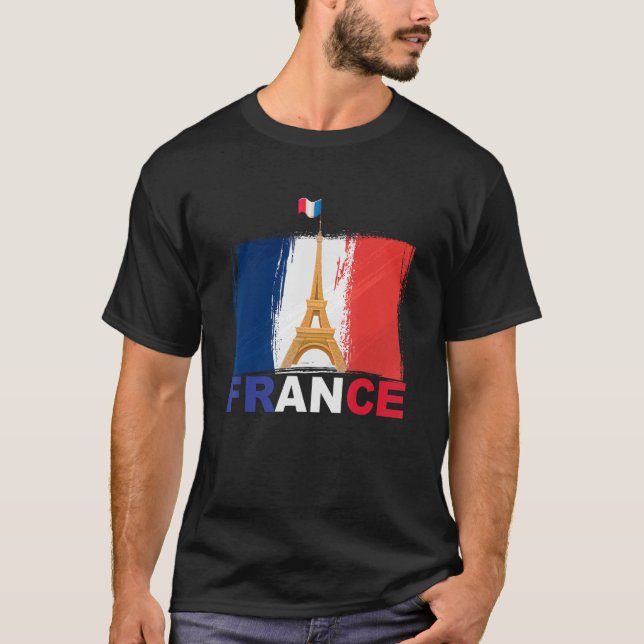 France paris T-Shirt (Vorderseite)