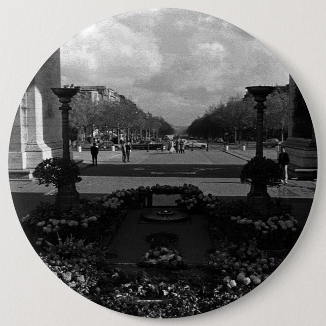 France Paris Triumphal arch Unknown soldier Button (Vorderseite)