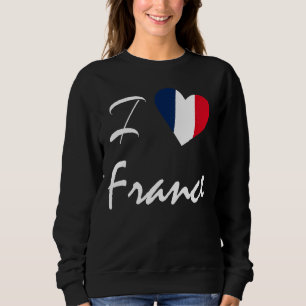 France Pride France Travel Liebe France Paris Fr. Sweatshirt