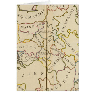 France, provinces et frontières