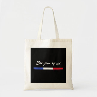 France Roots Funny Französisch Geboren Bonjour Y'A Tragetasche