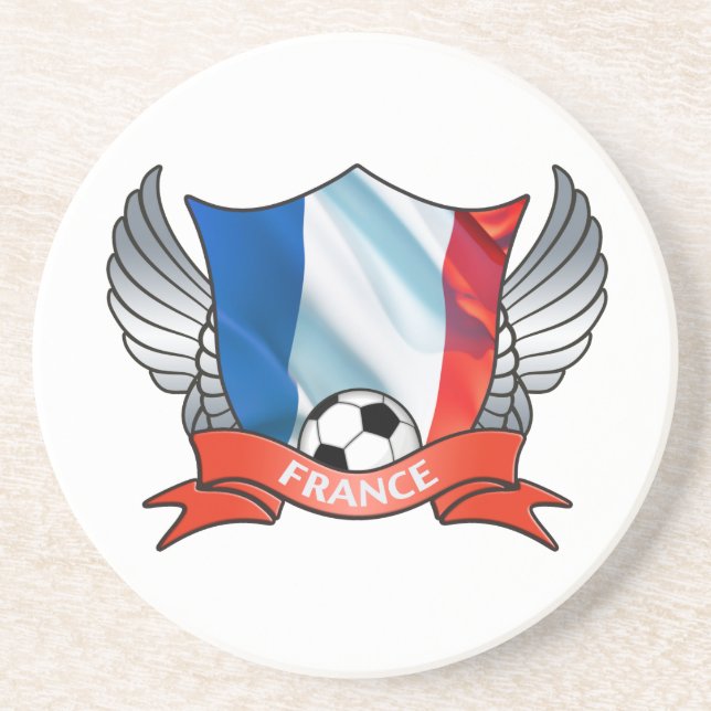 France Soccer Untersetzer (Vorne)