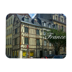 France Street Cityscape Old Gebäude Architecture Magnet