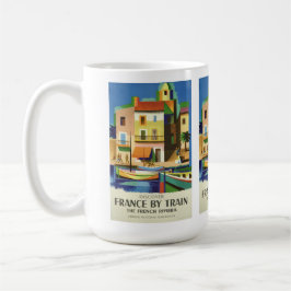FRANCE Vintage Reise Tasse