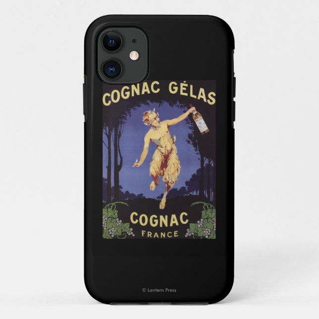 FranceCognac Gelas förderndes PosterFrance Case-Mate iPhone Hülle (Rückseite)