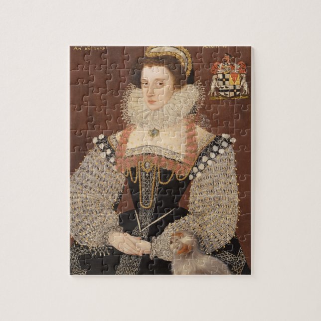 Frances Clinton, Dame Chandos (1552-1623) 1579 (oi (Vertikal)