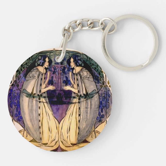 Frances MacDonald - Spring Schlüsselanhänger (Rückseite)