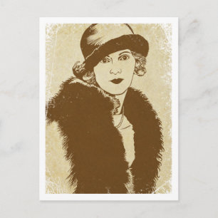 "Frances" ~ Roaring 20's Postcard Postkarte