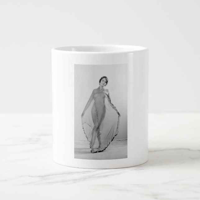 Francesca a Bella Ragazza, Schöne Italienische Gir Jumbo-Tasse (Vorderseite)