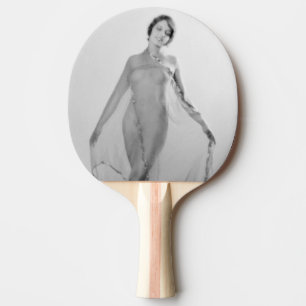 Francesca a Bella Ragazza, Schöne Italienische Gir Tischtennis Schläger