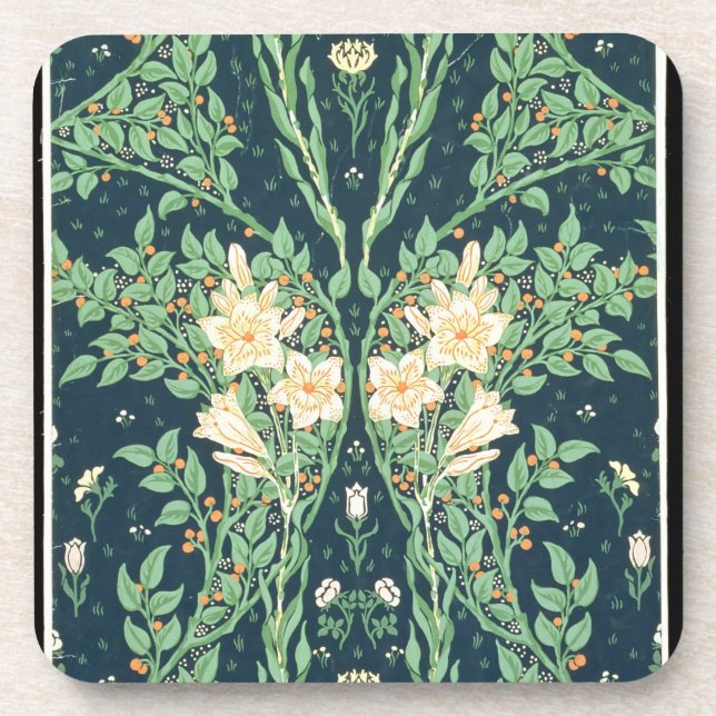 Francesca-Tapetenentwurf Untersetzer (Vorderseite)