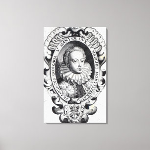 Francesco Gonzago, Herzog von Mantua und Marquise Leinwanddruck