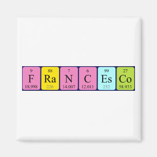 Francesco Periodenmagnet Magnet