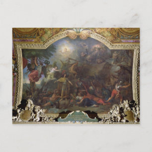 Franche-Comte erobert zum zweiten Mal Postkarte