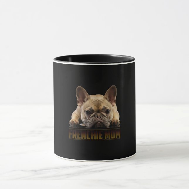 Franchisenmutter | Französische Bulldogin-Mama-Ges Tasse (Zentrum)