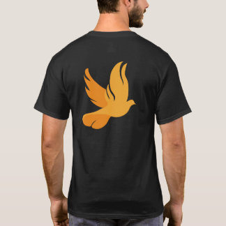 Francis auf dem Hügel Men's Tshirt Black