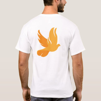 Francis auf dem Hügel Men's Tshirt White