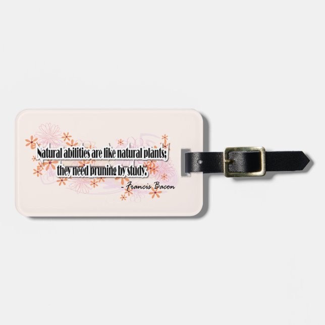 Francis Bacon Gepäckanhänger (Vorderseite horizontal)