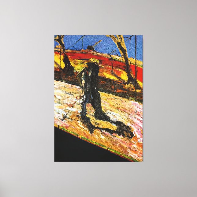 Francis-Bacon-Kunststil Leinwanddruck (Vorderseite)
