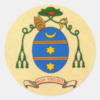 Francis de Sales Coat, Schutzpatron Saint Sticker