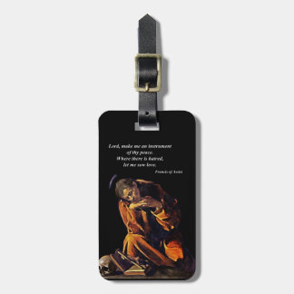 Francis ein Instrument des Friedens Gepäckanhänger