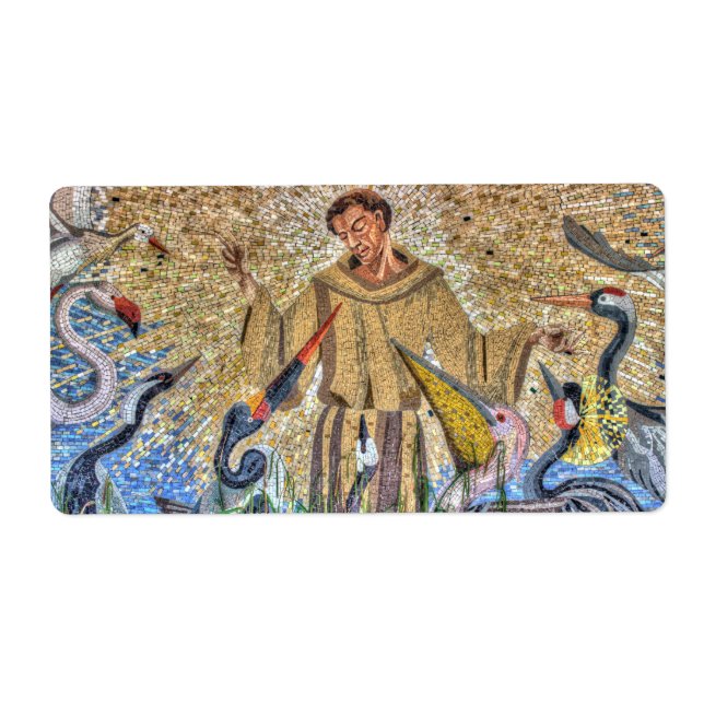 Francis of Assisi Mosaic (Vorne)