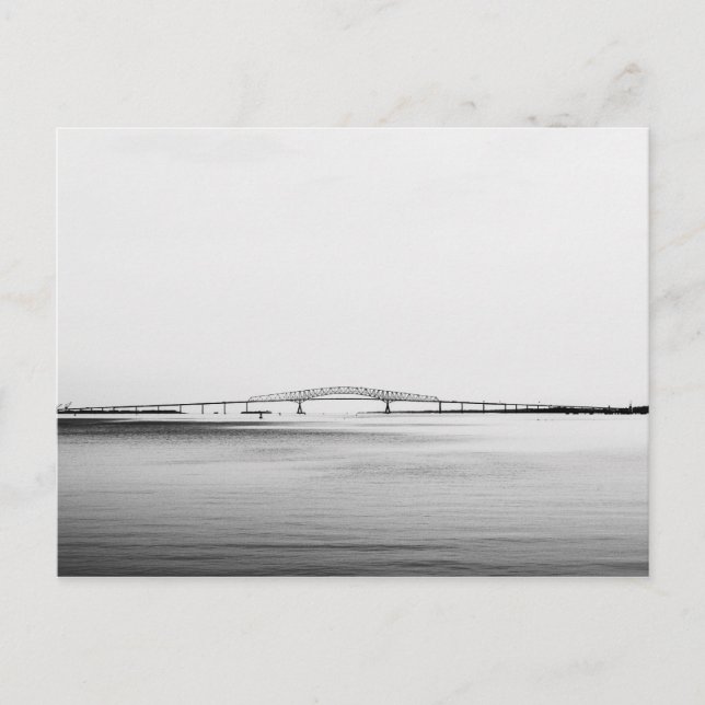 Francis Scott Key Bridge Postkarte (Vorderseite)