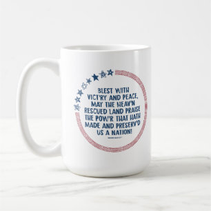 Francis Scott Key - Gott für Freiheit loben Kaffeetasse