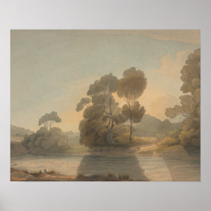 Francis Towne - Auf dem Dee Poster