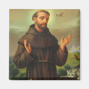 Francis von Assisi Magnet