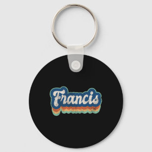 Francis Vorname Boy Vintag Style 70er 80er Perso Schlüsselanhänger