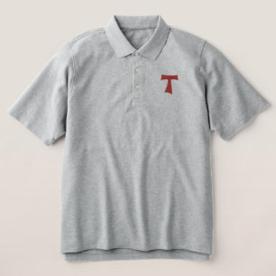 Franciscan TAU Kreuz Stickereites Polo-Shirt