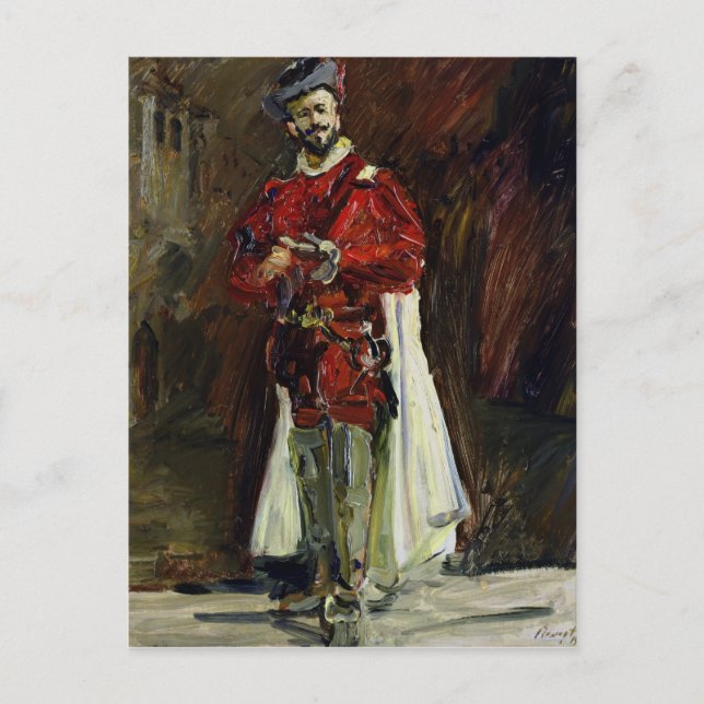 Francisco D'Andrade als Don Giovanni, 1912 Postkarte (Vorderseite)