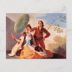 Francisco de Goya - Die Umbrellas Postkarte