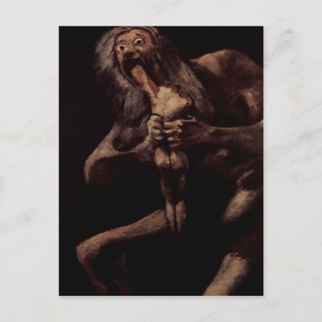 Francisco de Goya Francisco Jos? de Goya y Lucient Postkarte (Vorderseite)