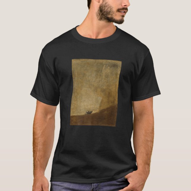 Francisco De Goya ist der Hund T-Shirt (Vorderseite)