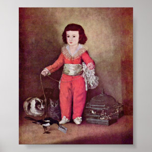 Francisco de Goya - Porträt von Don Manuel Poster