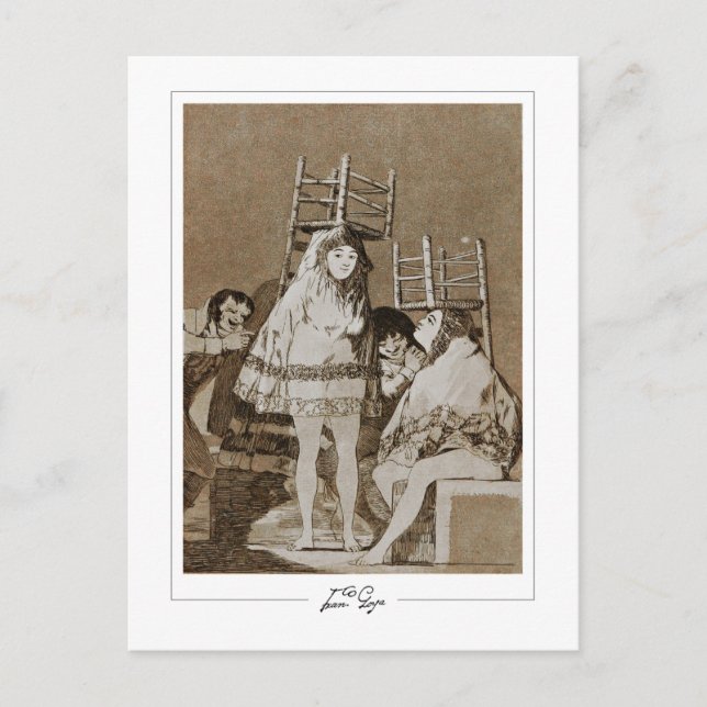 Francisco Goya #101 - Fine Art Postcard Postkarte (Vorderseite)