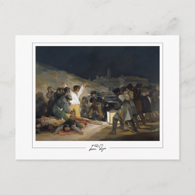 Francisco Goya #124 - Fine Art Postkarte (Vorderseite)
