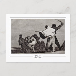 Francisco Goya #498 - Fine Art Postcard Postkarte