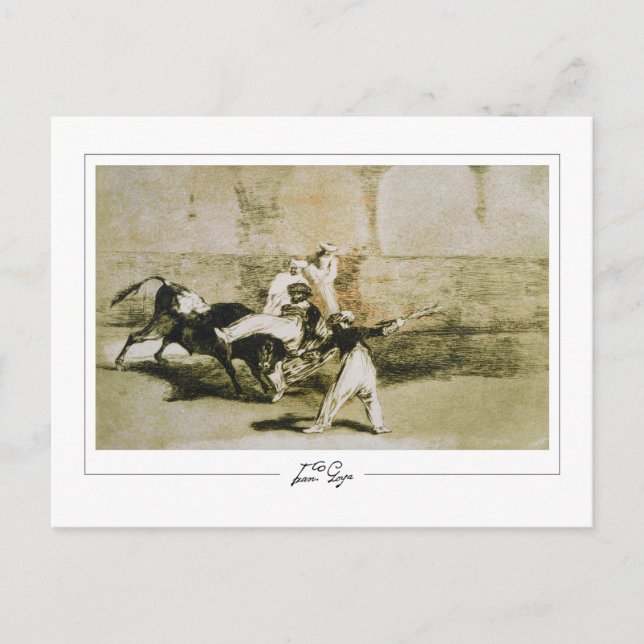Francisco Goya #521 - Fine Art Postcard Postkarte (Vorderseite)