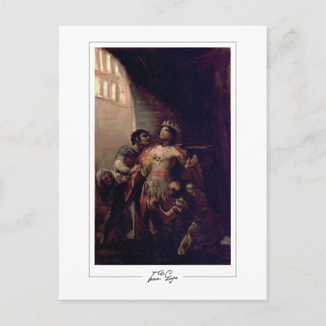 Francisco Goya #524 - Fine Art Postcard Postkarte (Vorderseite)