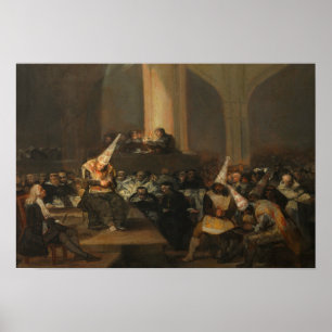 Francisco Goya - Inquisitions-Szene Poster