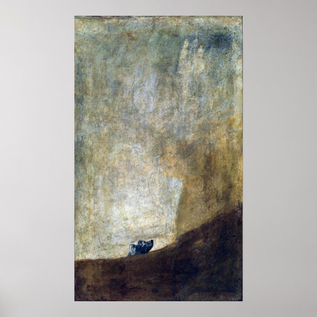 Francisco Goya The Dog Poster (Vorne)