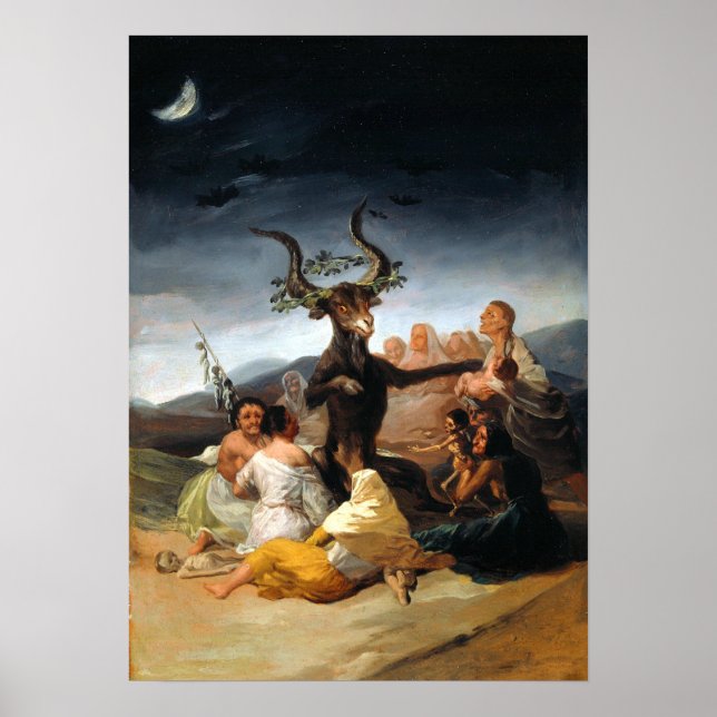 Francisco Goya Witches' Sabbath Poster (Vorne)